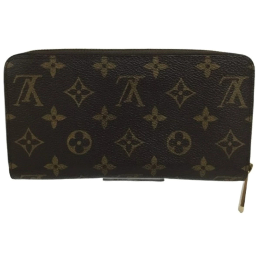 Louis Vuitton Long Wallet Monogram Zip py Brown